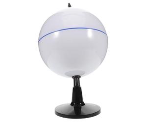 BESPORTBLE Globe Terrestre Vierge à Peindre pour Garçon et Filles, Diamètre 10,6 Cm, Modèle DIY Éducatif Rotatif, Globe Non Peint pour Apprentissage Géographique et Projets Artistiques