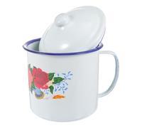 BESPORTBLE Gobelet Décoratif Vintage en Fer Multifonctionnel pour Maison et Bureau, Tasse à Thé Rétro Style Chinois Design Unique et Créatif Style Aléatoire