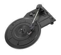 BESPORTBLE Gramophone Mécanique Rétro avec Plateau et Haut Parleurs Stéréo Intégrés Mouvement pour Platine Vinyle Vintage et Aiguille de Lecture