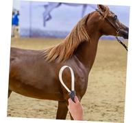 BESPORTBLE Grattoir Chevaux Acier Inoxydable pour Toilettage Brosse Chute Poils Outil Multi Usage pour Chevaux et Poneys Couleur Aléatoire Couleur Aléatoire