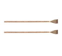 BESPORTBLE Grattoir de Dos en Bois de Poulet 2 Pièces, Outil de Massage Pratique et Confortable pour Adultes et Garçon et Filles, pour Soulager Démangeaisons du Dos