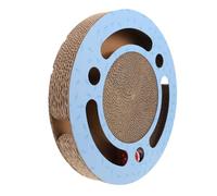 BESPORTBLE Griffoir pour Chat Ampoule Cool Correspondre Beige Coque Rigide Gratter Feux De Poteau De Clôture Perles pour Bracelets Mi Guirlande Artificielle Pliable Oh Papier Ondulé Sky-Blue