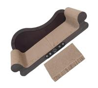 BESPORTBLE Griffoir pour Chat Papier Ondulé Résistant Aux Rayures Fauteuil Longue Vie pour Griffer Intérieur Kit Assemblage Facile pour