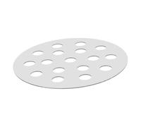 BESPORTBLE Grille de Cheminée en Fer pour Barbecue Grille à Charbon de Bois Ventilation Améliorée et Cuisson Uniforme