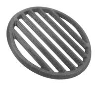 BESPORTBLE Grille Ronde en Fonte 16 CM pour Barbecue Extérieur Accessoire Cuisson pour Charbon de Bois, Adaptée aux Barbecues Ronds et Foyers
