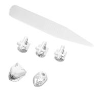 BESPORTBLE Grills pour femmes : Grills dentaires à thèmes croisés - Bijoux hip-hop - Ornements de dents de rappeur - Capuchons dentaires pour cosplay, fournitures de costumes d'Halloween