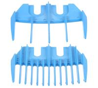 BESPORTBLE Guide de Tondeuse pour Chèvres en Plastique Bleu, Prise Stable et Polyvalente, Pack de 2 Pièces pour Positionnement et Tonte Précise