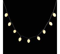 BESPORTBLE Guirlande Lumineuse LED à Piles 1,5 M 10 Œufs Effet Craquelé Lumière Chaude Décoration Mariage Pâques Anniversaire Intérieur