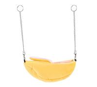 BESPORTBLE Hamac Suspendu Forme De Banane pour Hamster Lit Douillet Maison Chaude pour Petits Animaux pour Hamsters Souris Et Écureuils