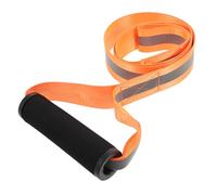 BESPORTBLE Harnais De Traîne De Gibier Réfléchissant Orange 3,8 Cm x 120 Cm en Tissu 1000d Robuste, Sangle De Traction avec Poignée, Équipement Chasse Sécurisé pour Transport De Cerf en Plein Air