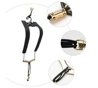 BESPORTBLE Harnais Épaule Saxophone Ajustable Sangle Tour de Cou Confortable et Soulage la Pression pour Joueurs et Débutants