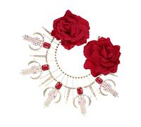 BESPORTBLE Headband Floral Rétro Gothique pour Femme Tête Baroque Élégant pour Fête Photo et Cosplay Accessoire Day Of The Dead Durable et Chic
