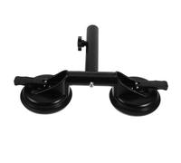 BESPORTBLE Heavy Duty Aluminum Alloy Suction Cup Flag Pole Mount for Vehicles Weatherproof Flag Holder Compatible with Cars Trucks Rvs and Boats Easy Installation