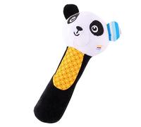 BESPORTBLE Hochet Peluche Animal Dessin Animé Pour Garçon Fille Panda Noir Et Blanc Hochet Pour Garçon Fille Peluche