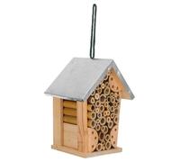 BESPORTBLE Hôtel en Plein Air Habitat des Abeilles Habitat Suspendu Abeille Maçonne Maison Cabine Extérieure Suspendue Hôtel à Insectes Abri D'élevage Fourniture D'abeilles Le Fer