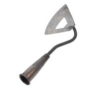 BESPORTBLE Houe Creuse Renforcée pour Jardinage Outil et Portable Multifonction Désherbage et Culture Petite Binette Agricole sans Manche Pratique pour Entretien Potager