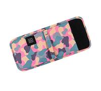 BESPORTBLE Housse Chauffante Pour Biberon Bébé Usb, Protection Thermique Camouflage Rose, Maintien Température, Portable Pour Voyage Et Extérieur, Chargeur Connecté, Usage Garçon Et Filles