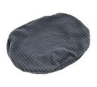 BESPORTBLE Housse D’Appui-tête pour Chaise de Bureau Gris Foncé Polyester | Élastique, Installation Facile, pour Chaise de Jeu et Usage Domestique, Tissu Épais Décoratif