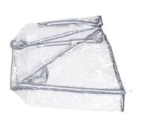 BESPORTBLE Housse D’Hiver Transparente en EVA pour Poussette Bébé Protection Coupe-Vent et Imperméable Adaptée aux Poussettes Compactes Voyage pour Balades Hivernales et Protection Pluie