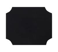 BESPORTBLE Housse de Lit Surélevé pour Chien L, Tissu de Remplacement Noir Lavable, Housse Amovible 71x61 Cm, Compatible Lits Surélevés, Usage Intérieur et Extérieur, Entretien Facile,