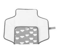 BESPORTBLE Housse de Matelas à Portable Imperméable Drap Réutilisable pour -Né Matelas à Pliable Léger Blanc Nuage pour Voyage et Mobile