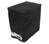 BESPORTBLE Housse de Protection Imperméable pour Congélateur Vertical avec Fermeture Éclair Double Côté Ventilation Intégrée Adaptée Aux Réfrigérateurs Extérieurs et Frigos Dimensions Noir