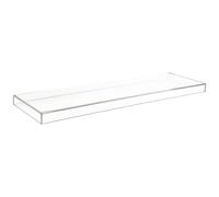 BESPORTBLE Housse de Protection pour Clavier D’Ordinateur 104/108 Touches en Acrylique Transparent Anti-Poussière et Étanche Protecteur Clavier Rigide 435X129X18 MM Accessoire Bureautique