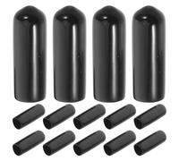 BESPORTBLE Housse de Protection pour Piquets de Tente 8 Mm en Plastique, Lot de 50 Pièces, Accessoire Camping Léger et Résistant pour Randonnée en Plein Air et Bivouac