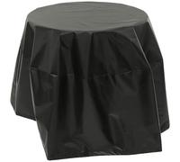 BESPORTBLE Housse de Protection Ronde Imperméable pour Barbecue de Jardin Couverture Intégrale Résistante aux UV et à la Pluie Adaptée aux Foyers Extérieurs et Espaces en Plein Air