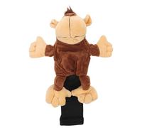 BESPORTBLE Housse de tête de Golf : Housse de Driver Fantaisie - de Driver en Forme de Singe - Étui de Protection en Peluche pour tête de Golf, idéal pour Les Parcours et événements Sociaux.