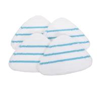 BESPORTBLE Housses de Triangulaires en Fibre Lavable et Réutilisable pour Balai Vapeur 4pcs pour Nettoyage Profond des Sols Absorption Fine de Poussière