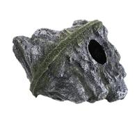 BESPORTBLE Île Flottante en PVC pour Aquarium Cachette pour Poissons Betta et Crabes, Décoration Solide et Facile à Installer pour Étangs et Aquariums Domestiques