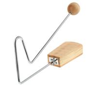 BESPORTBLE Instrument à Percussion Bois Vibraslap pour Garçon Fille Design Ergonomique avec Bords Lisses Riche et Musical Éducatif pour Éveil et Coordination et Filles