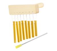 BESPORTBLE Instrument à Percussion Tons Tubes Aluminium Solide pour Garçon Fille Chimes Colorés Éducatifs pour Développement Du Rythme et Coordination Main Œil