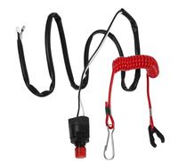 BESPORTBLE Interrupteur D’Arrêt Moteur Bateau Marin Cordon de Sécurité Bouton-Poussoir pour Moteur hors-Bord Compatible Propulsion hors-Bord Usage Nautique Sécurisé