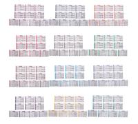 BESPORTBLE Jeu de 1 Fiches D’Accords de Piano pour Débutants Outil D’Apprentissage Grilles D’Accords Imprimées Support Pédagogique pour Professeur et Élève Pratique à Domicile Cours