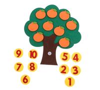 BESPORTBLE Jeu De Comptage De Fruits Jouet Arbre Fruitier Mathématique Jouet Association Numérique Aide à Enseignement des Mathématiques Arbre Fruitier Numérique