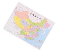 BESPORTBLE Jeu de Puzzle Carte de Chine pour Garçon et Filles Puzzle Éducatif Géographique 1 Pièce Cognitif Ludique pour Apprentissage Géographie Présent Éducatif Garçon et Filles