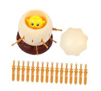 BESPORTBLE Jeu de Société Garçon Fille Pirate Baril à Colorées Jeu Roulette Interactif Amusant pour Garçon Fille Familial Surprise pour Fête et Cadeau