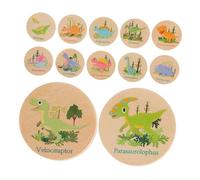 BESPORTBLE Jeu D'Échecs De Mémoire De Dinosaures 24 Pièces Jouets pour Bébés Jouets pour Tout-Petits Œufs De Dinosaures Jeux d'apprentissage des De Dinosaures