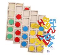 BESPORTBLE Jeu Éducatif Mathématique Bois pour Garçon Fille de Comptage avec Addition et Soustraction et Ludique pour Apprentissage