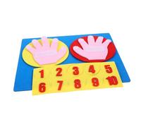 BESPORTBLE Jeu Éducatif Mathématique Tissu Non Tissé pour Tout-Petits Apprentissage Addition et Soustraction Pédagogique et Sûr pour Garçon Fille