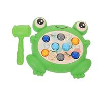 BESPORTBLE Jeu Éducatif Whack A Frog avec Marteau Jeu de Table Interactif pour Garçon Fille Développement Cognitif et Coordination Main-œil de Marteau pour Tout-Petits pour Activités