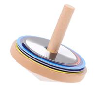 BESPORTBLE Jeu Extérieur pour Garçon Fille Toupie Bois et Colorée Bois pour Garçons et Filles Activité Physique et Coordination