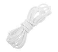 BESPORTBLE Joint D’étanchéité en Silicone Alimentaire Blanc 7x8 Mm, Bande Flexible de 5 M Découpable, Étanche et Résistant Micro-ondes et Réfrigérateur, Remplacement pour Couvercles de