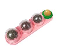BESPORTBLE Jouet Boule De Menthe pour Chat Boule à Mâcher Naturelle Cataire Accessoire Édible Et pour Et Rose