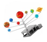 BESPORTBLE Jouet de Maquette Planétaire pour Garçon et Filles Modèle Rotatif Décoration Éducative Enseignement Scientifique Matériel Plastique Activité DIY 1 Ensemble Complet