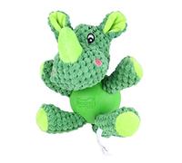 BESPORTBLE Jouet Éducatif Forme De Rhinocéros pour Chien Jou Mordre Grincer pour Entraînement Divertissement Animaux De Compagnie Réduit Ennui Comportement Destructeur Vert