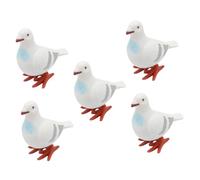 BESPORTBLE Jouet Mécanique de Pigeon pour Garçon et Filles Lot de 5 Jouets Amusants à Remonter Pigeon Dessin Animé