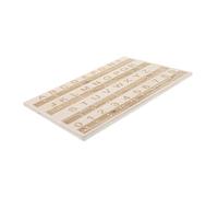 BESPORTBLE Jouets Pour Enfants Aveugles Tableau D'Alphabet En Braille Gros Bouton Pour Aveugles Jeux De Traçage Montessori En Braille Points De Pour Aveugles Tableau